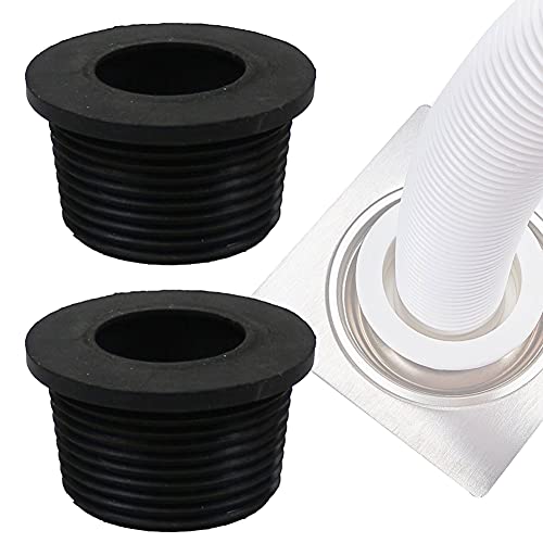 Ksopsdey funda de goma 2 uds tapón de sellado para lavadora anillo desodorante anillo de sellado tubo de drenaje para baño herramientas de limpieza de cocina