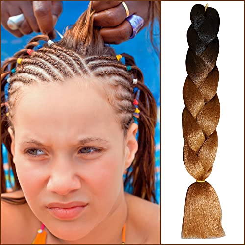 Extensiones de cabello sintético Delilui para trenzas africanas.