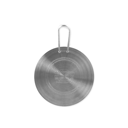 INOXPRAN Piastra per Induzione Placa de inducción, Metal, Gris, 16 cm