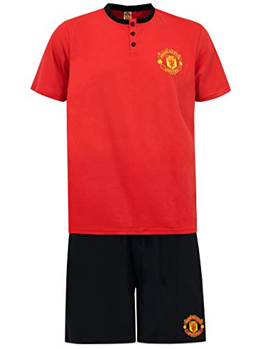 Pijama de hombre Manchester United FC grande rojo