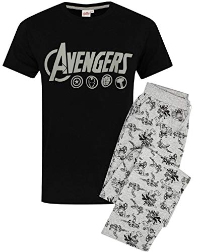 Conjunto de camiseta y pantalones de Los Vengadores de Marvel Lounge para hombre