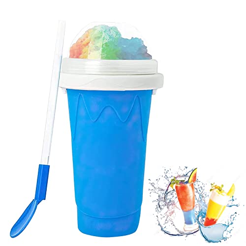 Taza para preparar granizados, The Tiktok Frozen Magic Squeeze cup Double Layer, Magic Quick Frozen, Smoothies cup, batidos de leche, máquina de helados para niños y familiares