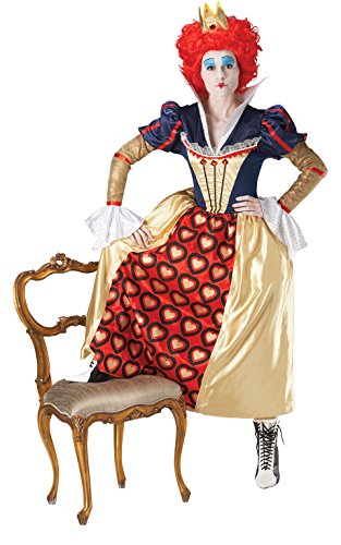 Rubie - Disfraz de carnaval Reina Roja Disney Alicia en el País de las Maravillas película mujer sexy