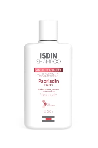 Isdin Psorisdin Control champú, descama y reduce el enrojecimiento del cuero cabelludo para personas con psoriasis 1 x 200 ml