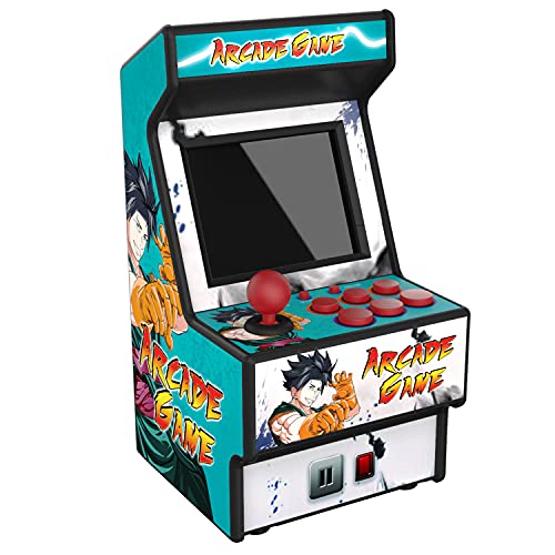Golden Security Mini Arcade Game Machine RHAC01 156 Classic Handheld Game Machine para niños y adultos con pantalla de 2,8 colores 