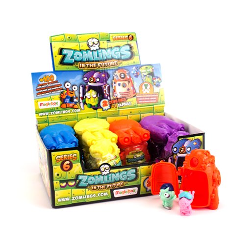 ZOMLINGS- Caja con 12 cápsulas, Serie 6 (Magic Box INT. Toys ZM6P0301)