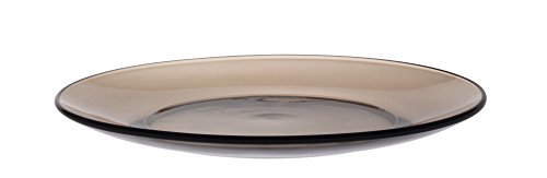 Duralex 3008 CF06 Criollo - Juego de 6 platos de postre de cristal marrón de 19 cm.