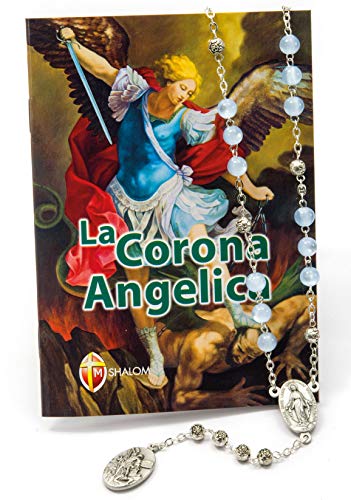 Corona Angelical y Corona del Rosario Di San Michele En caja regalo