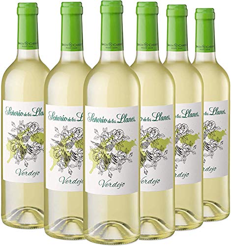 Señorío de los Llanos Verdejo - Vino Blanco - Caja 6 Botellas x 750 ml