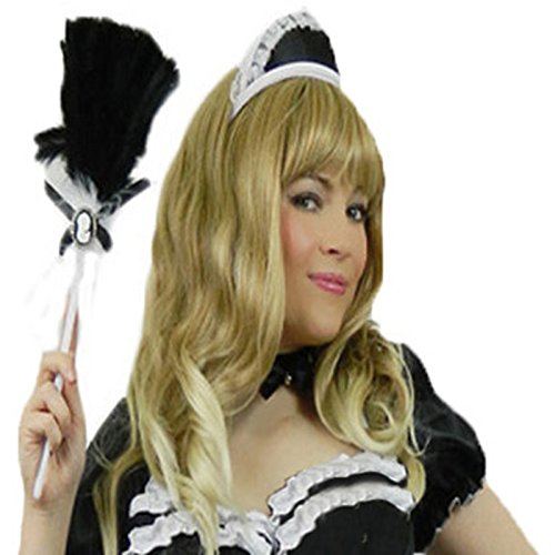 Yummy Bee - Sombrero de disfraz de sirvienta francesa - Sombrero de disfraz de sirvienta sexy - Fiestas de disfraces para mujeres - Rocky Horror Show