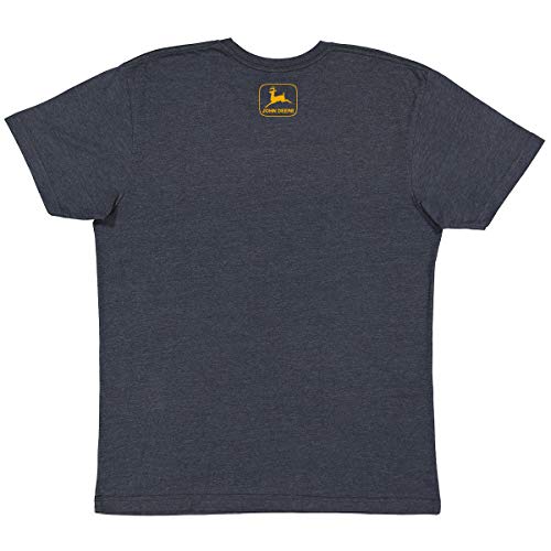 Camiseta John Deere Authentic Quality Team and Service - Negro - X-Large