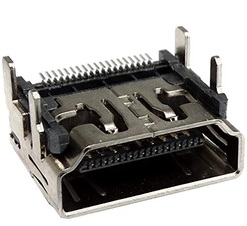AERZETIX - Juego de 3 - Conector HDMI de 19 pines - clavija tipo A hembra - soldado - montaje SMT - C43831