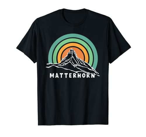 Suiza Matterhorn The Matterhorn Zermatt Montana - Camiseta de recuerdo