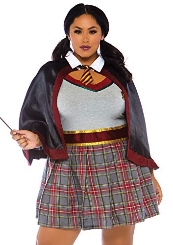 Leg Avenue Spellbinding School Girl para mujer, multicolor, talla grande 1X/2X (EUR 46-50)