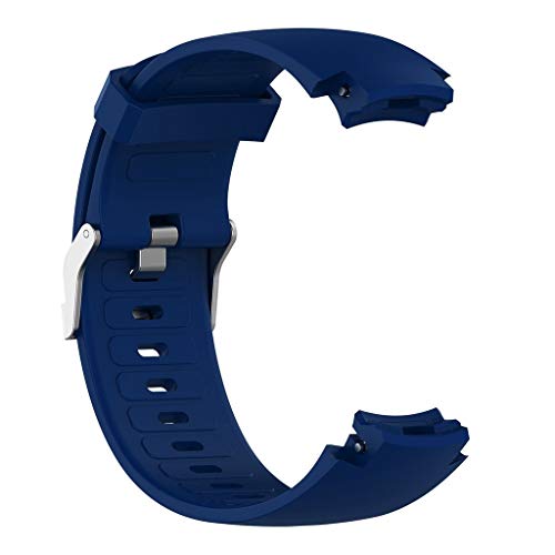 Correa de reloj de silicona Huami DIPOLA para Huami Amazfit Verge con protector de pantalla, azul oscuro
