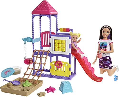 Barbie - Capitán Canguro, Vamos al Parque, Muñecas con Accesorios (Mattel GHV89)