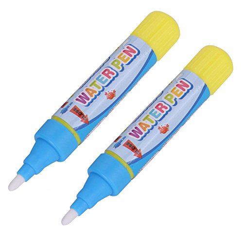Fdit Baby Water Coloring Pens para niños Magic Paint Mat Kids Juguetes educativos Regalo (paquete de 2) Azul