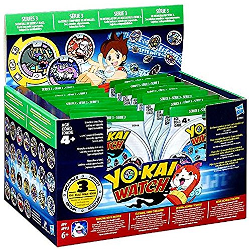 Yo-Kai Watch Blind Bag Medallas Serie 3 (paquete económico de 24x)