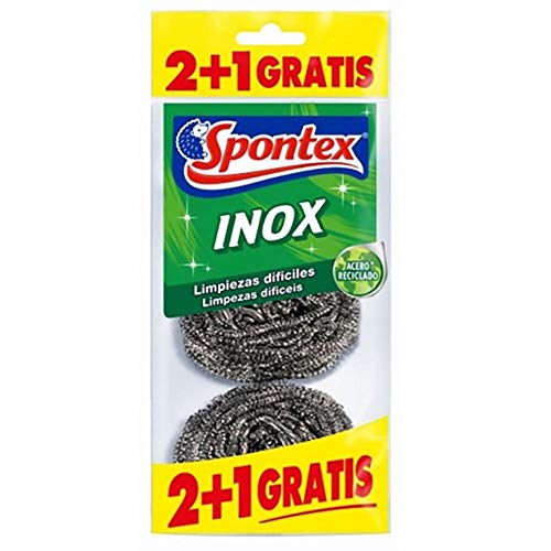 Bolsa de limpieza de acero inoxidable SPONTEX 2 + 1 gratis