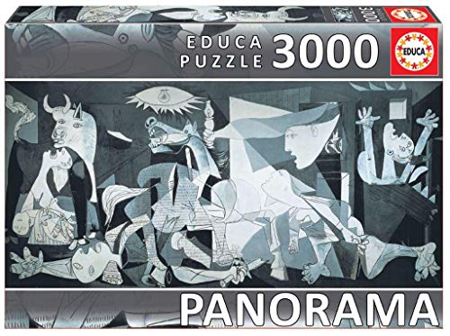 Educa - Guernica, P, Picasso Panorama Puzzle, 3.000 piezas, multicolor (11502)