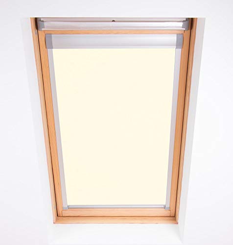 Blind Block Skylight Blind 6 (78/118) para ventanas de tejado Fakro, opaco, color crema
