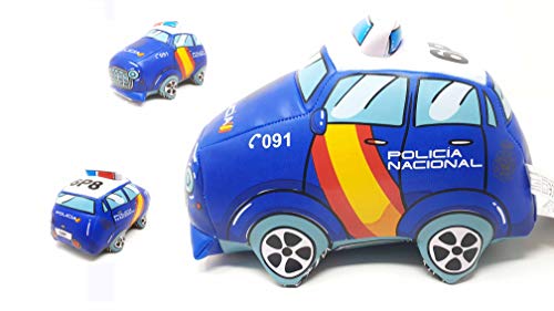 PLAYJOCS GT-8012 Coche de Peluche Infantil Policía Nacional