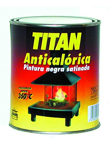 Titan M71753 - Pintura negra anticalórica 750 ml