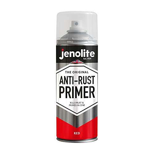 Imprimación de pintura Jenolite, Pintura en spray para imprimación con zinc antioxidante - 400 ml