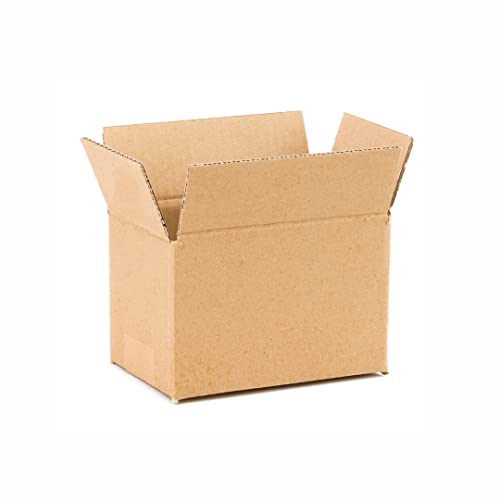 SOLO CAJAS Pack de 25 Cajas de cartón para envíos de paquetería, Canal Simple Reforzado, Caja de almacenaje, Dimensiones: 15x10x10 cm, Caja de cartón con solapa.  cajas de cartón pequeñas