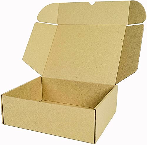 KYWAI |  Cajas de cartón Envíos Postales, Regalo, Paquetería Automontable 20 |  Tamaño M- 25x20x8 |  Comercio electrónico, paquetes, embalaje