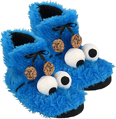 Sesamstraße Sesam Street 0122031 – pantuflas, diseño Cookie Monster