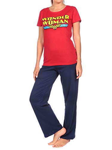 Pijama rojo extragrande de Wonder Woman de DC Comics