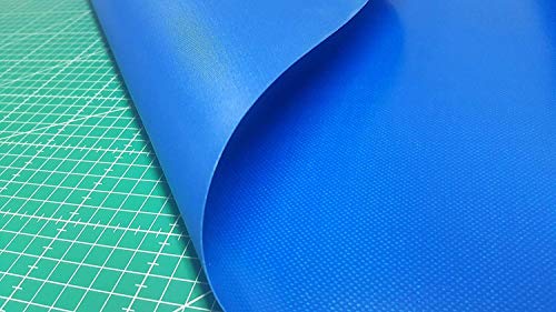 Lona de PVC azul extra resistente Lona de PVC para toldos, colchonetas, cierres, camping, cortinas, etc.