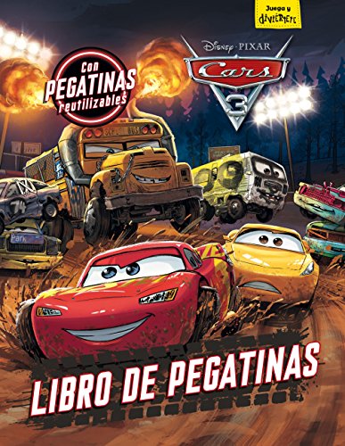 Cars 3. Libro de pegatinas: con pegatinas reutilizables (Disney. Cars 3)