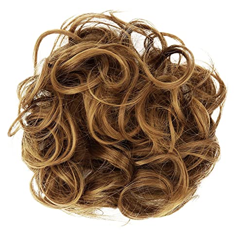 PRETTYSHOP XL Scrunchie Hair Tie Voluminous Ondulado Pelo Sintético Light Brown Mix G16E
